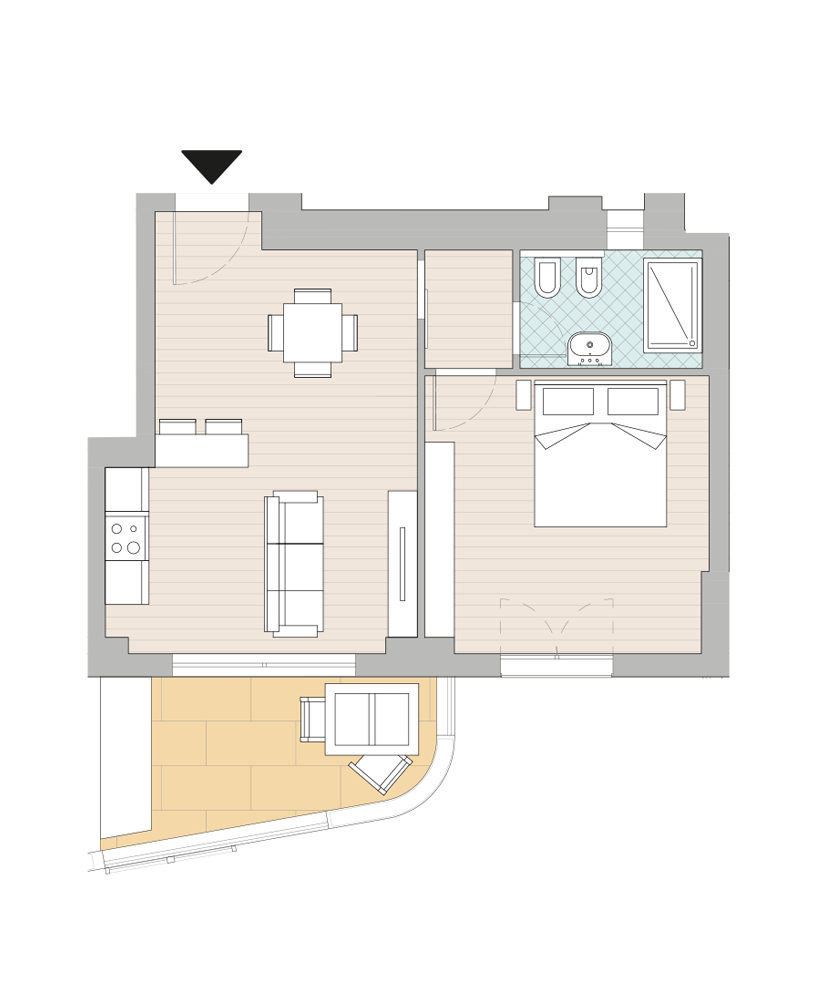 Piantina appartamento